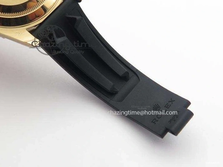 Strap Bezel Extra Strap) 116655 Black Rubber Edition (Free A2836 On 1:1 Noob Ceramic Best Black Yacht-Master 0323